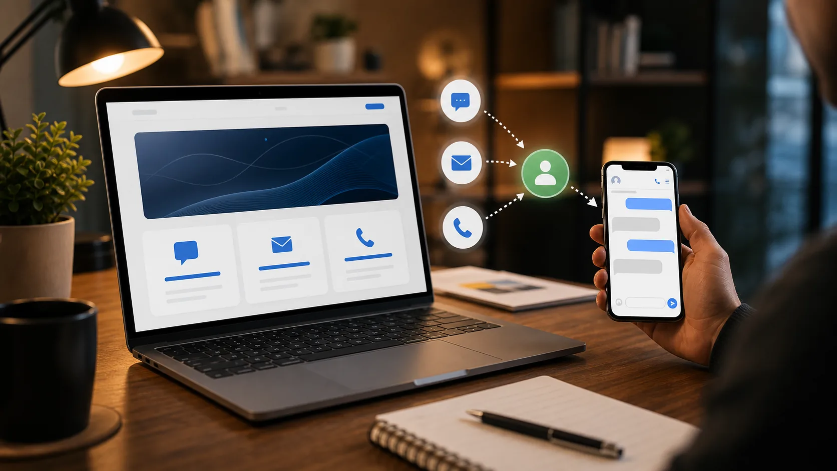 Cómo una web puede ayudarte a recibir consultas por WhatsApp