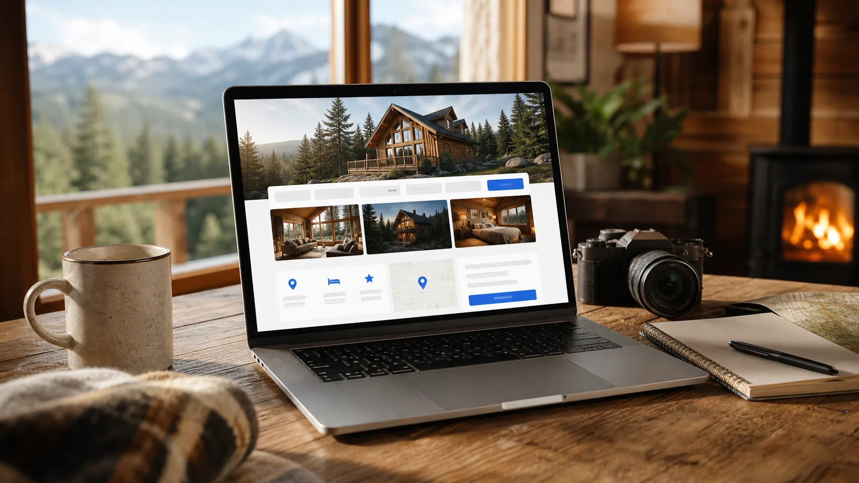 Web para cabañas: qué debería mostrar