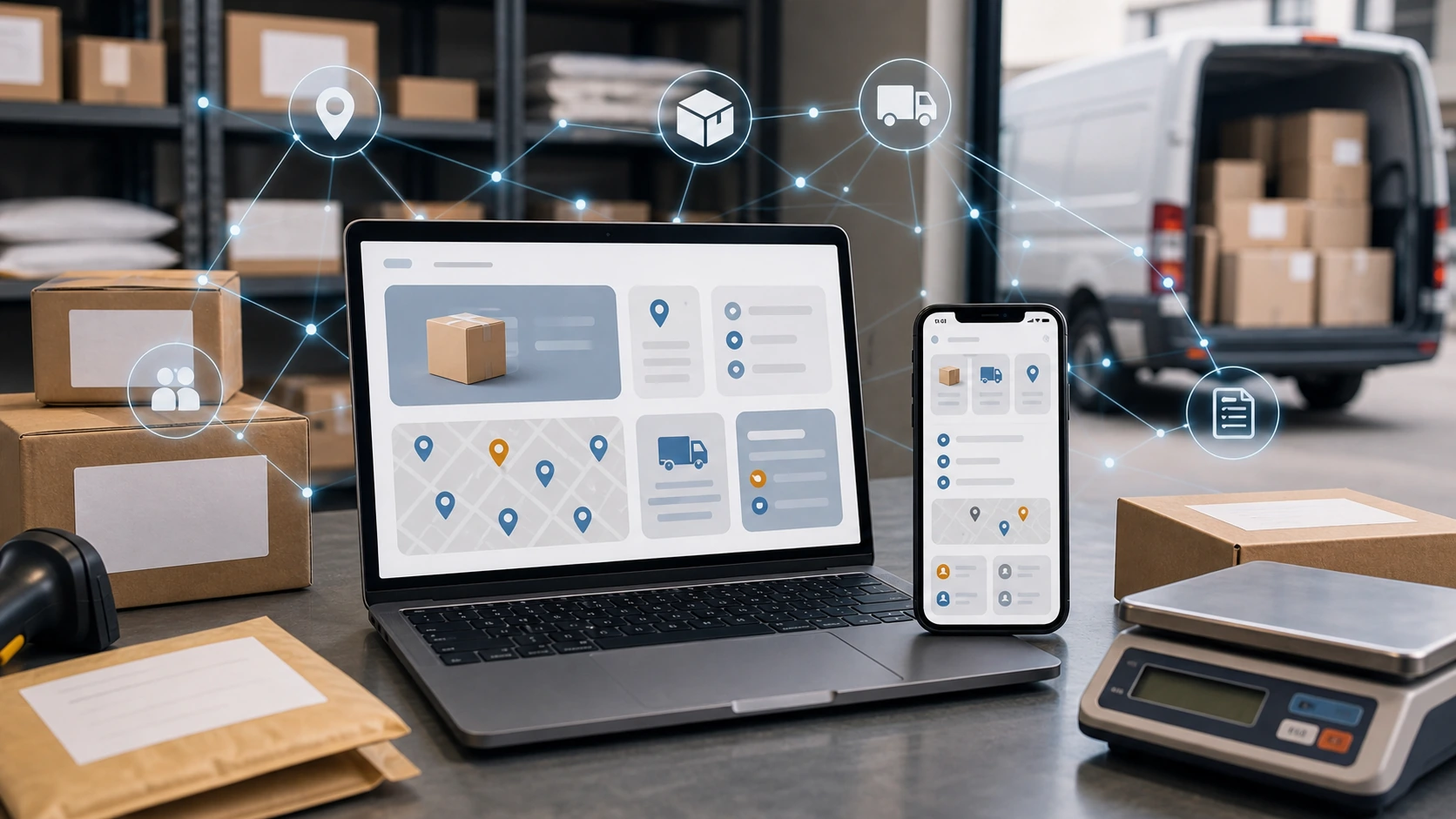 Web clara para empresa de encomiendas, las inteligencias artificiales y la busqueda en Google