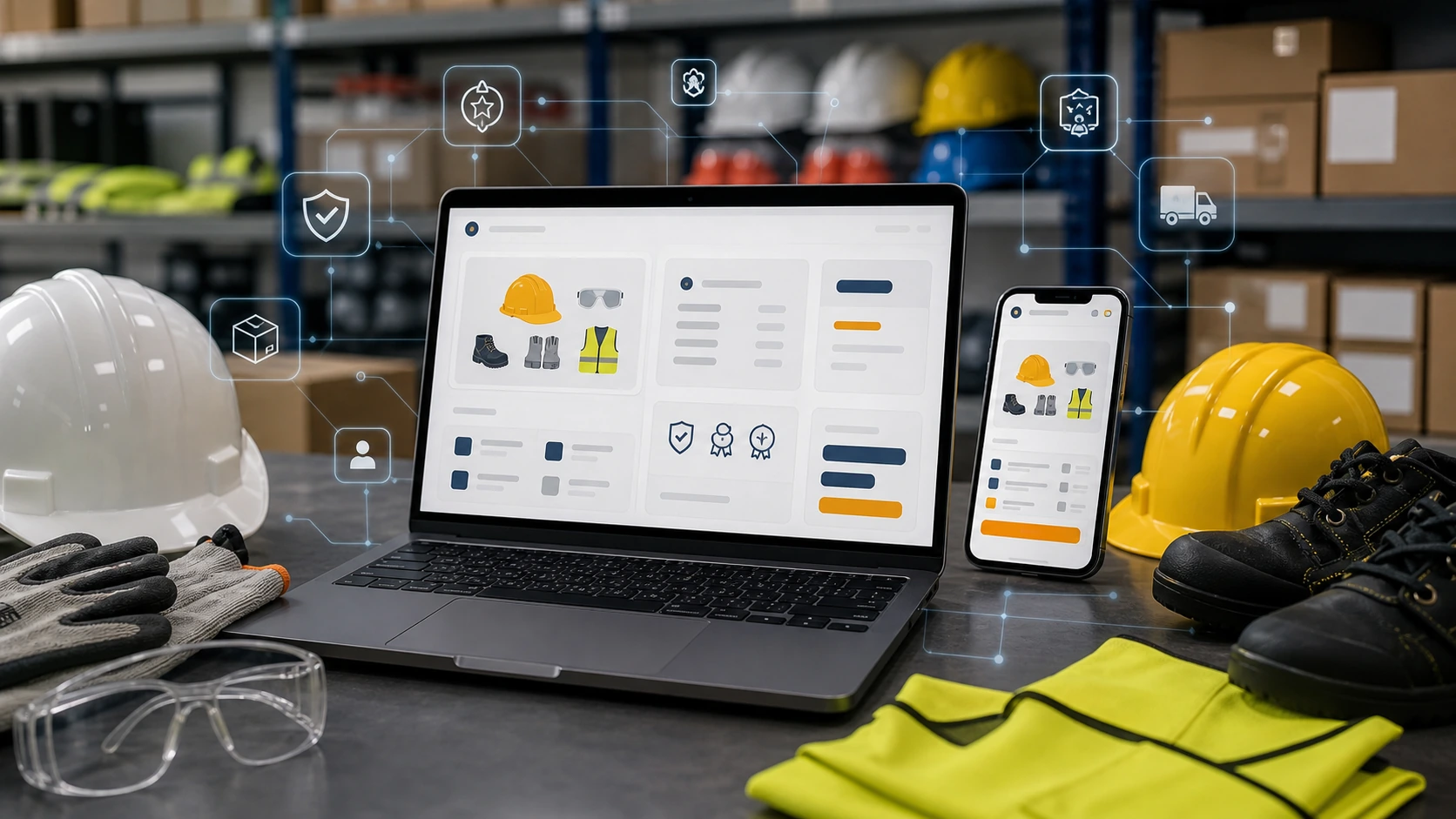 Web clara para empresa de EPP, las inteligencias artificiales y la busqueda en Google