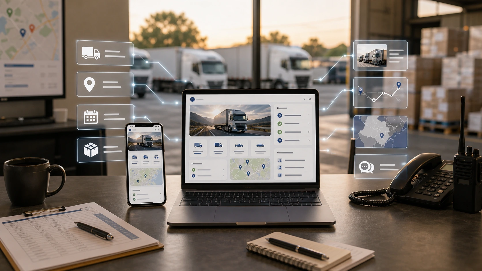 Web clara para empresa de transporte, las inteligencias artificiales y la busqueda en Google