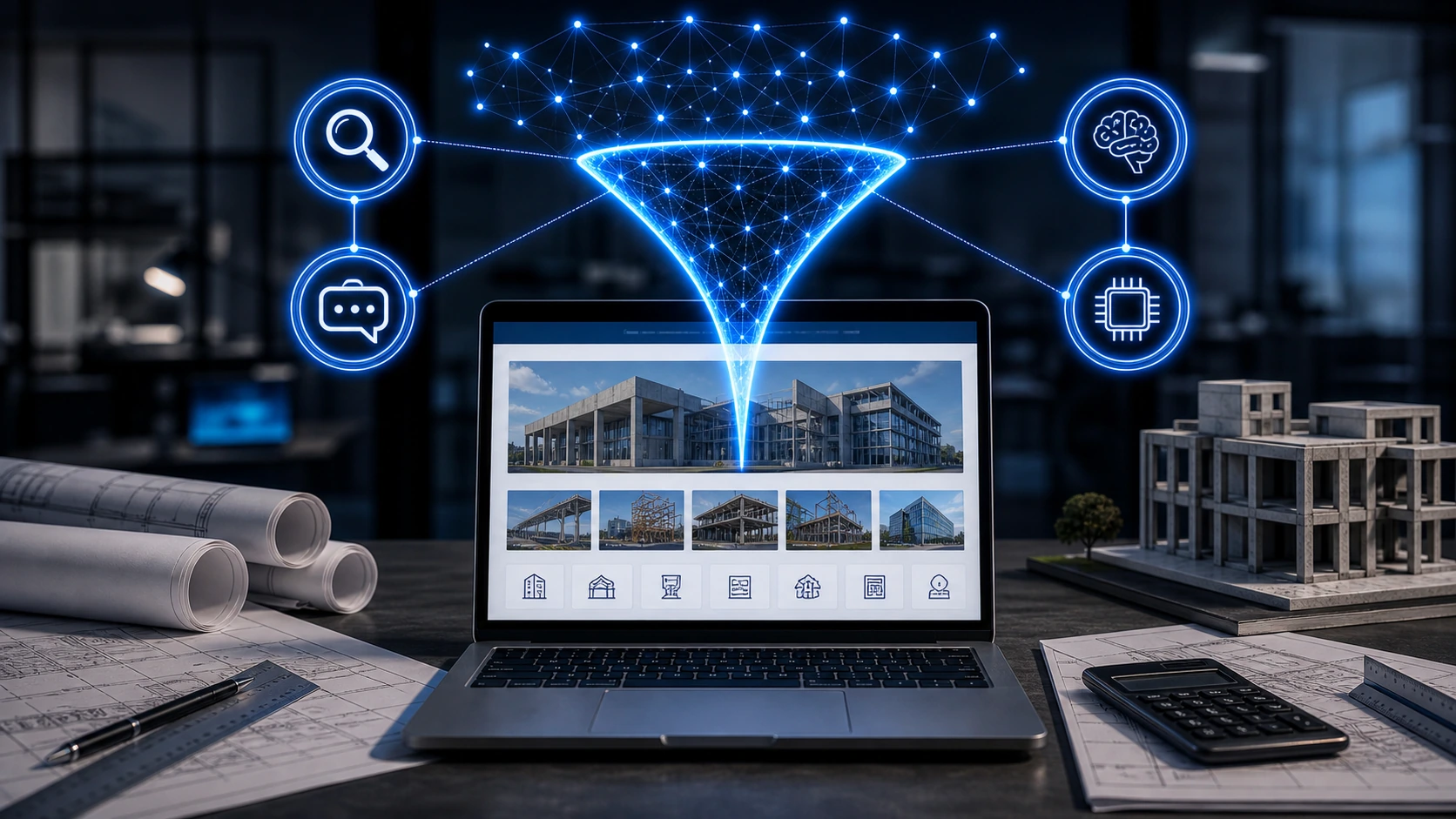 Web clara para estudio de ingenieria, las inteligencias artificiales y la busqueda en Google