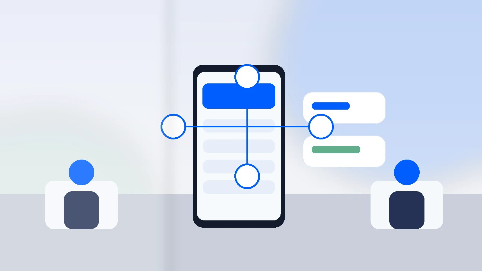 Cliente, paciente o interesado consultando por WhatsApp o formulario en contexto de negocio de ropa de trabajo y EPP.