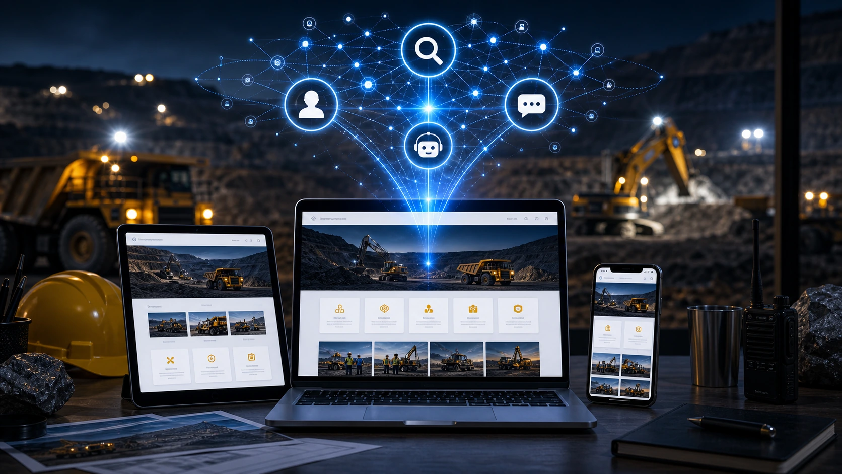 Web clara para servicio para mineria, las inteligencias artificiales y la busqueda en Google